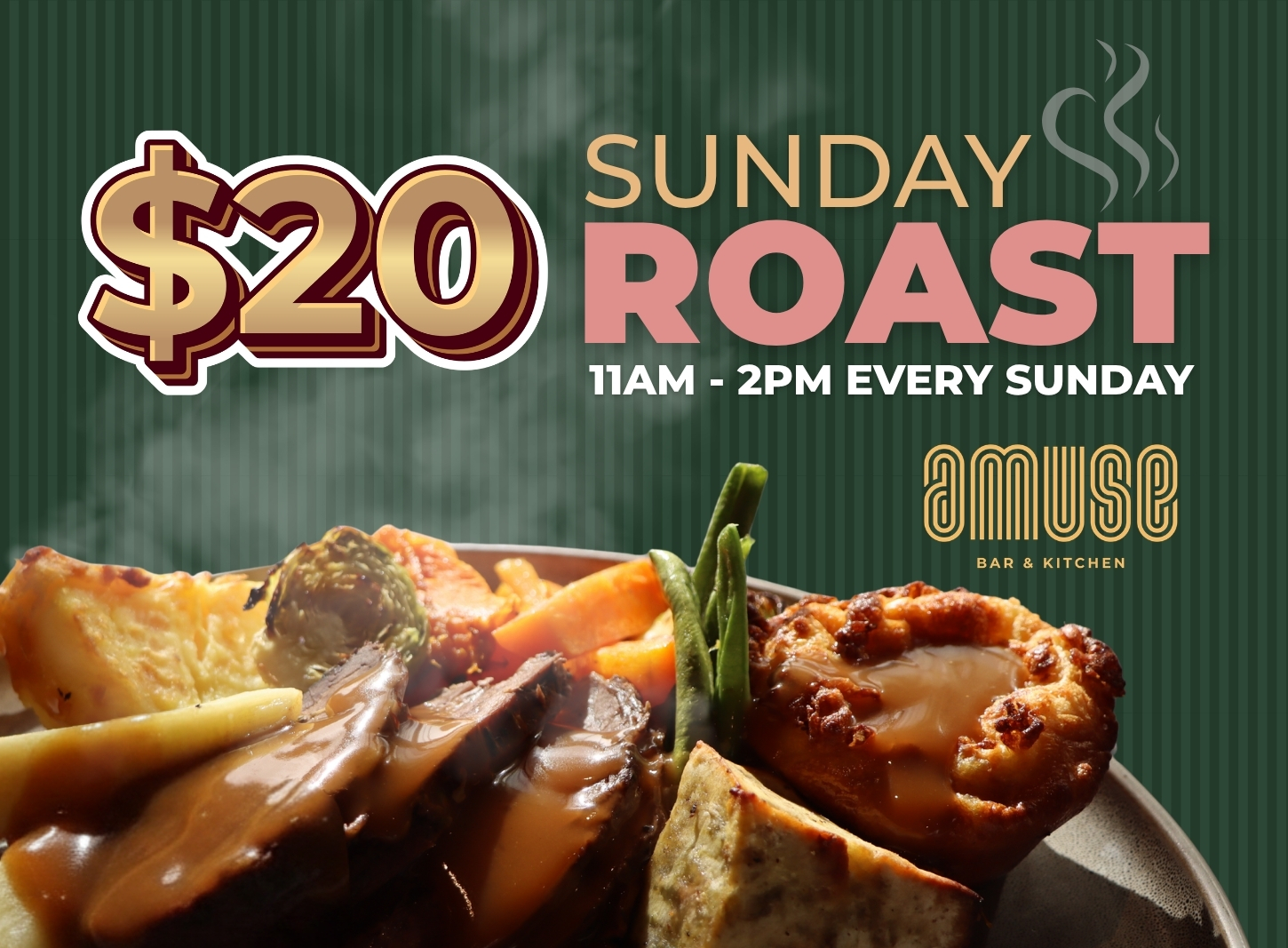 $20 Sunday Roast