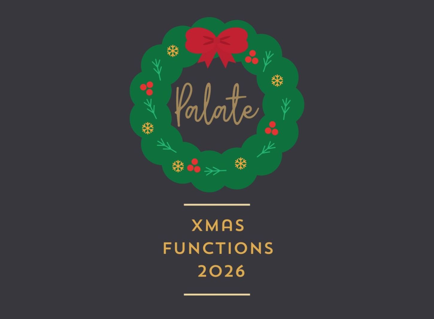 Palate Christmas Functions